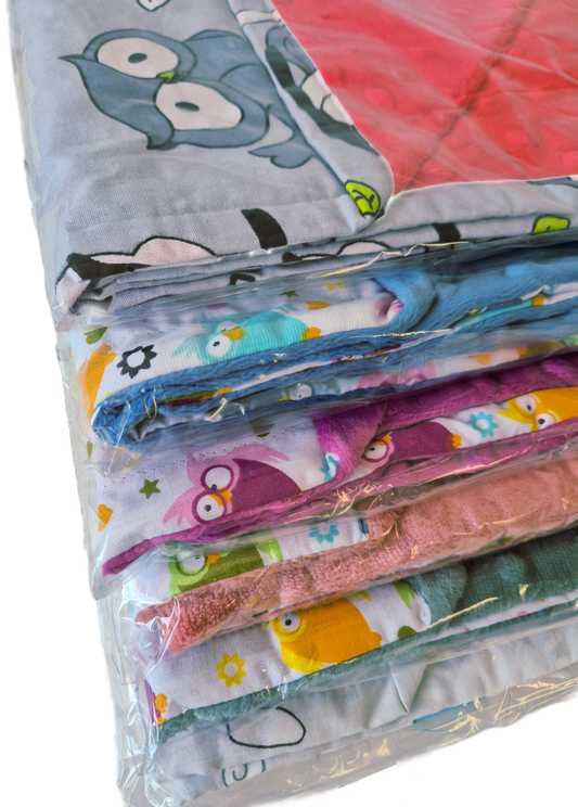 Alyvinis minky pledukas PELĖDA